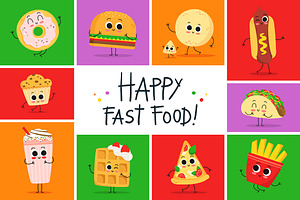 Fast Food Cuties :