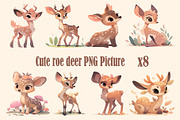 Cute animal collection 400 PNG, an Animal Illustration by DesignFolioHub (Thumbnail 4 of 34)
