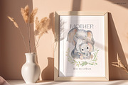 Mommy & Me. Watercolor Animals, an Animal Illustration by OctopusArtis (Thumbnail 4 of 14)