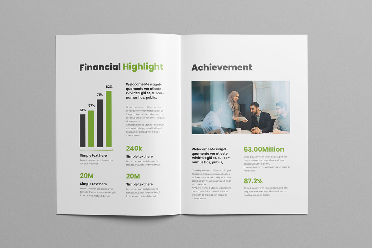 Company Profile, a Brochure Template by Pixelpick (Photo 6 of 9)