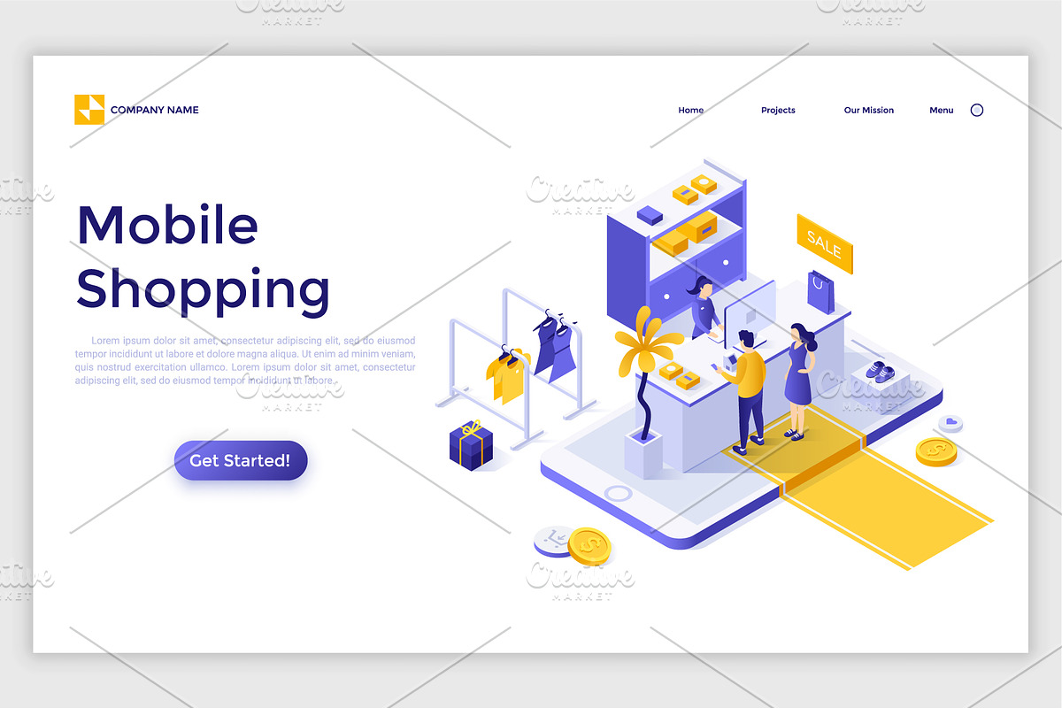 Isometric Solutions Mini. Part 2, a Templates & Theme by Andrew Kras Design (Photo 9 of 21)
