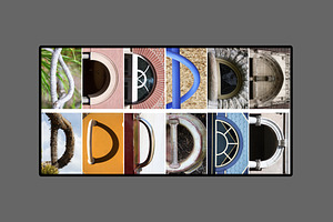 Alphabet Photography Letter D