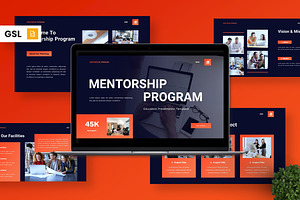 Mentorship Program - Education GSL, a Presentation Template by Deepslide Studio