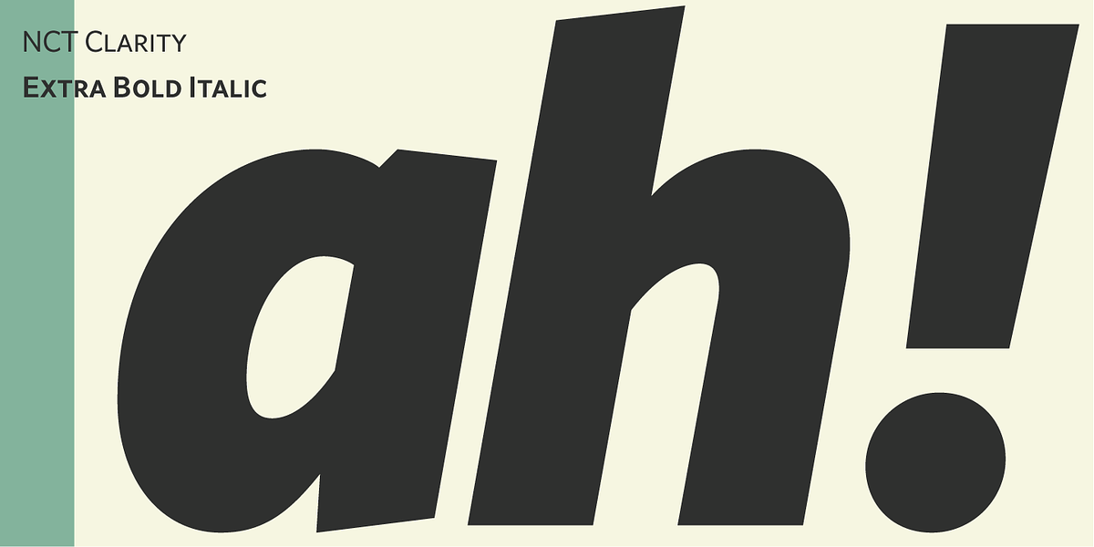 NCT Clarity, a Sans Serif Font by NCT (Photo 7 of 8)