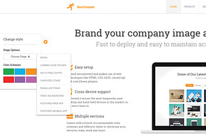 Bootrunner - Business Theme