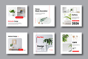 Minimalistic Social Media Layouts, a Social Media Template by MightyDesign (Thumbnail 1 of 8)
