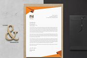 Creative Letterhead Word, a Stationery Template by ResumeDevisers (Thumbnail 8 of 9)