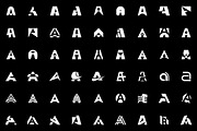 Set of letter A logo, a Branding & Logo Template by NataliiaVolyk (Thumbnail 3 of 3)
