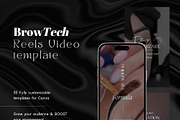 Brow Tech Instagram Video Reels, a Social Media Template by design4social (Thumbnail 3 of 9)