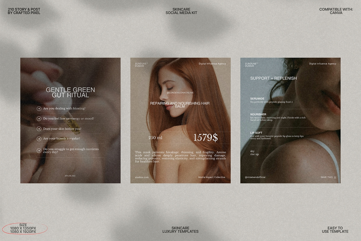 Soft Skincare Story & Post Set preview 8