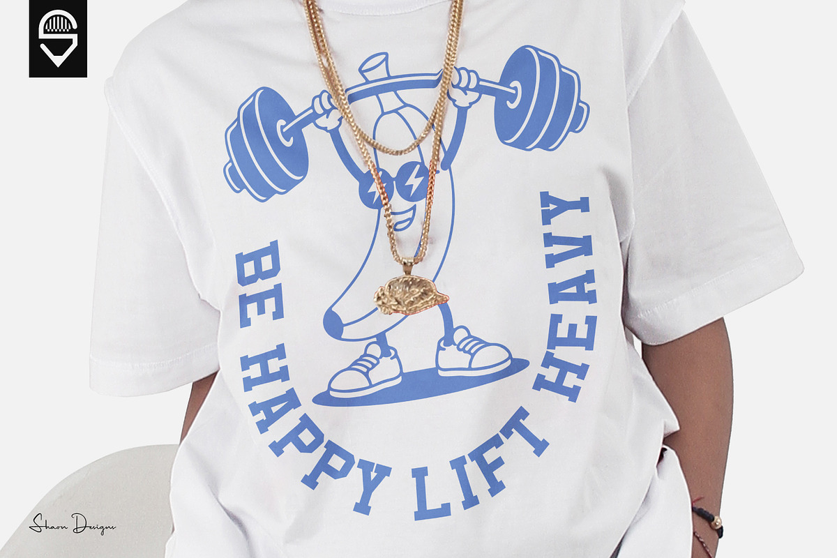 Funny Workout Gym Fitness T-shirt, a Graphic by shaondesigns (Photo 5 of 6)