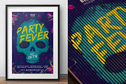 Skull Party Poster, a Flyer Template by SNK's (Thumbnail 1 of 5)