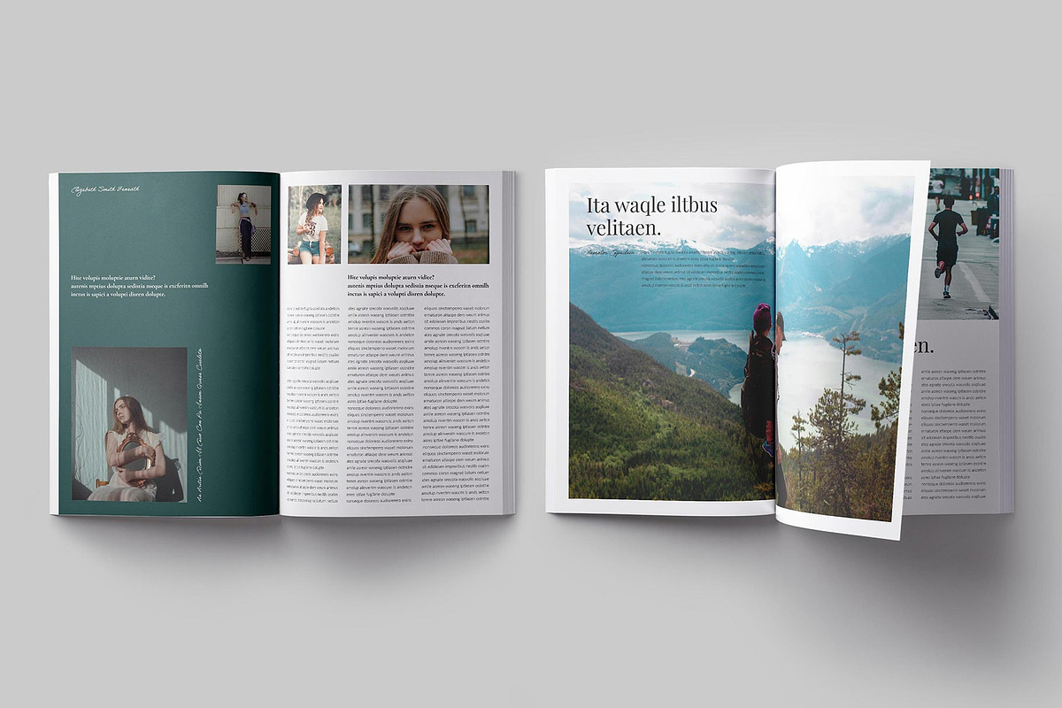 Lifestyle Magazine Template preview 5