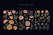 Modern snakes & Floral set., an Object Graphic by Alona Savchuk (Thumbnail 7 of 14)