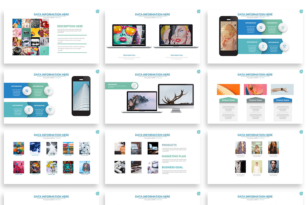 Clean Powerpoint Presentation, a Presentation Template by Graphicgo (Photo 9 of 25)