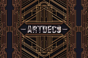 SALE Art Deco Toolkit, a Background Graphic by Cruzine (Thumbnail 25 of 111)