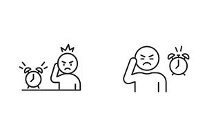 Frustrated characters reacting to, an Illustration by ZinetroN