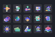 Digital Currency 3D Icon Set, a 3D by Flat Icons (Thumbnail 8 of 8)