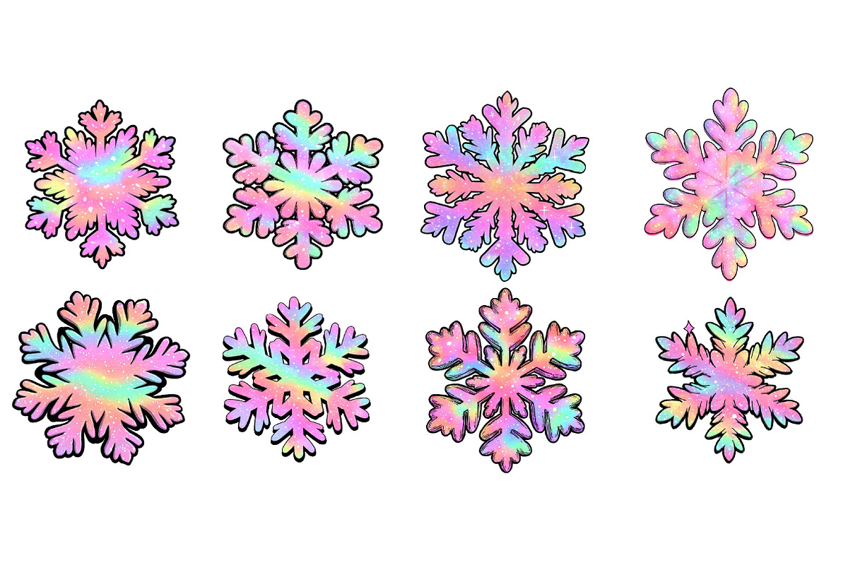 Chrristmas Snowflake clipart, an Illustration by Designworld (Photo 4 of 4)