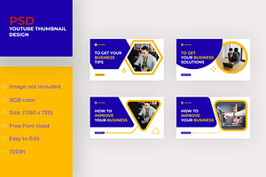YouTube Thumbnail, a Social Media Template by Lakhan1998