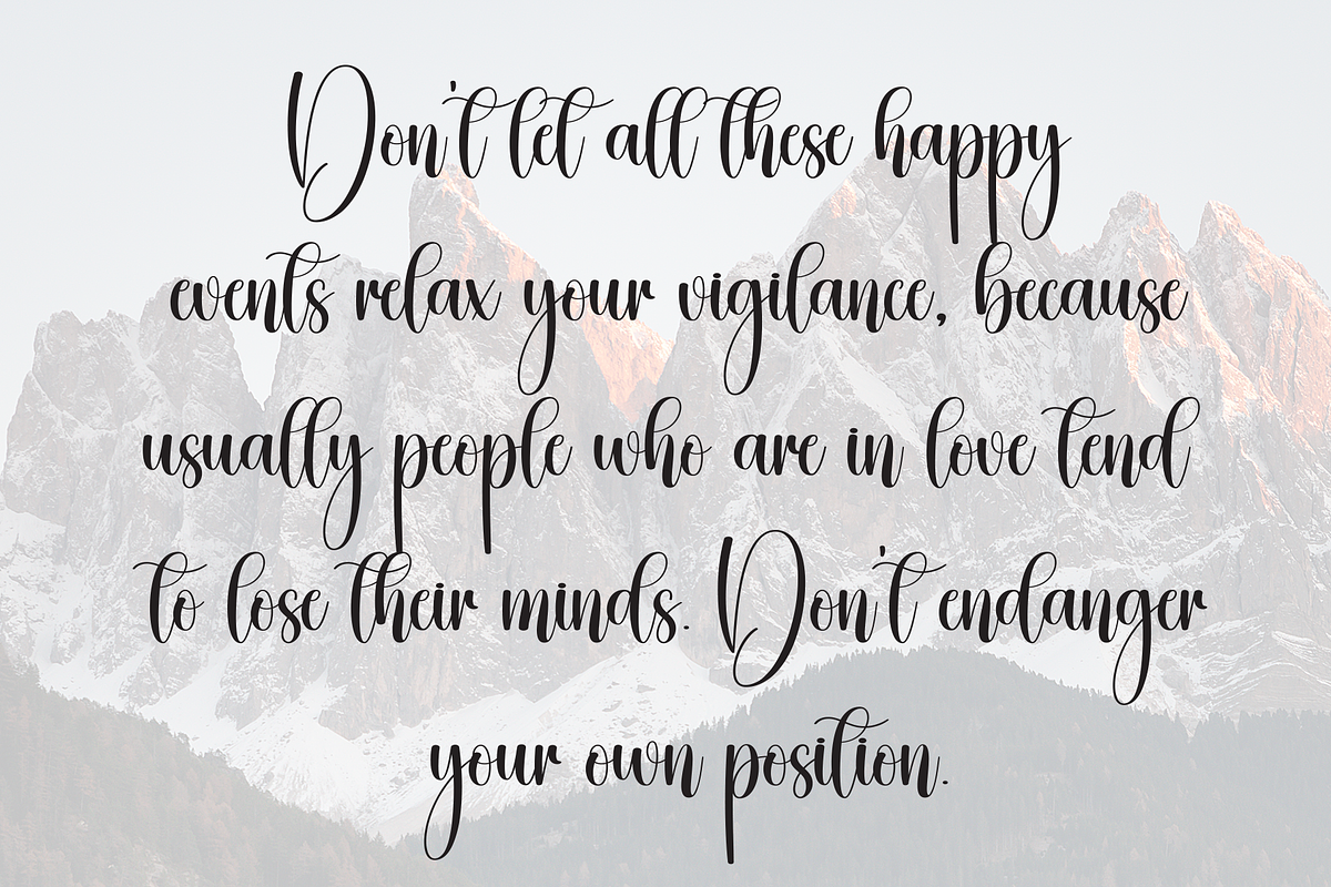Bride | Script Font, a Handwritten Font by Scratchones (Photo 6 of 9)
