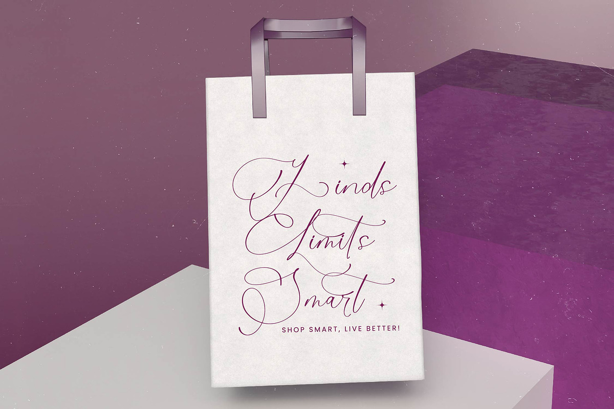 Herlina Aliyah Stylish Calligraphy, a Script Font by stylishtype.co (Photo 13 of 20)