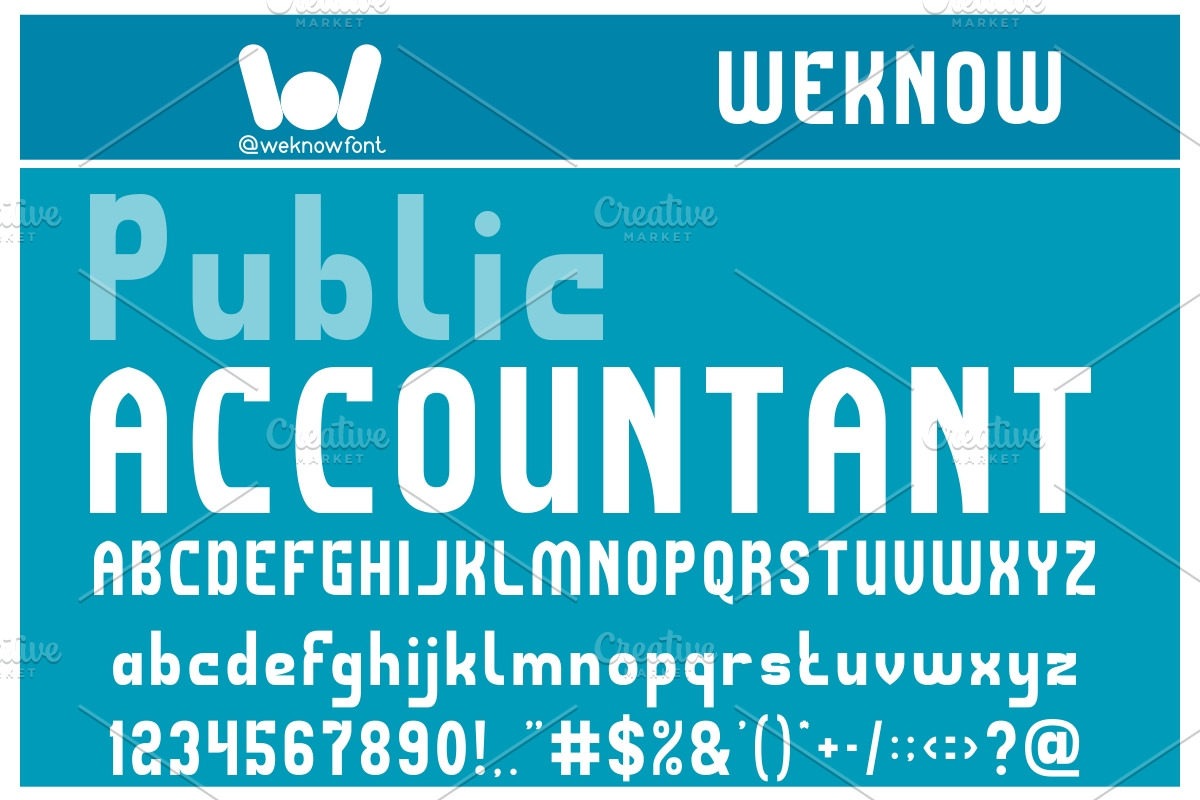 Before After font, a Sans Serif Font by weknow (Photo 2 of 5)