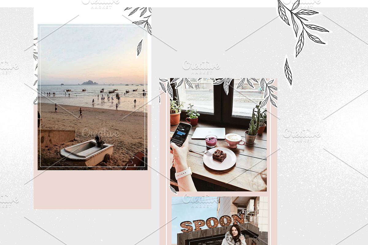 The Stories Template / Floral Decor, a Social Media Template by Kristina Dubnovitskaya (Photo 4 of 6)