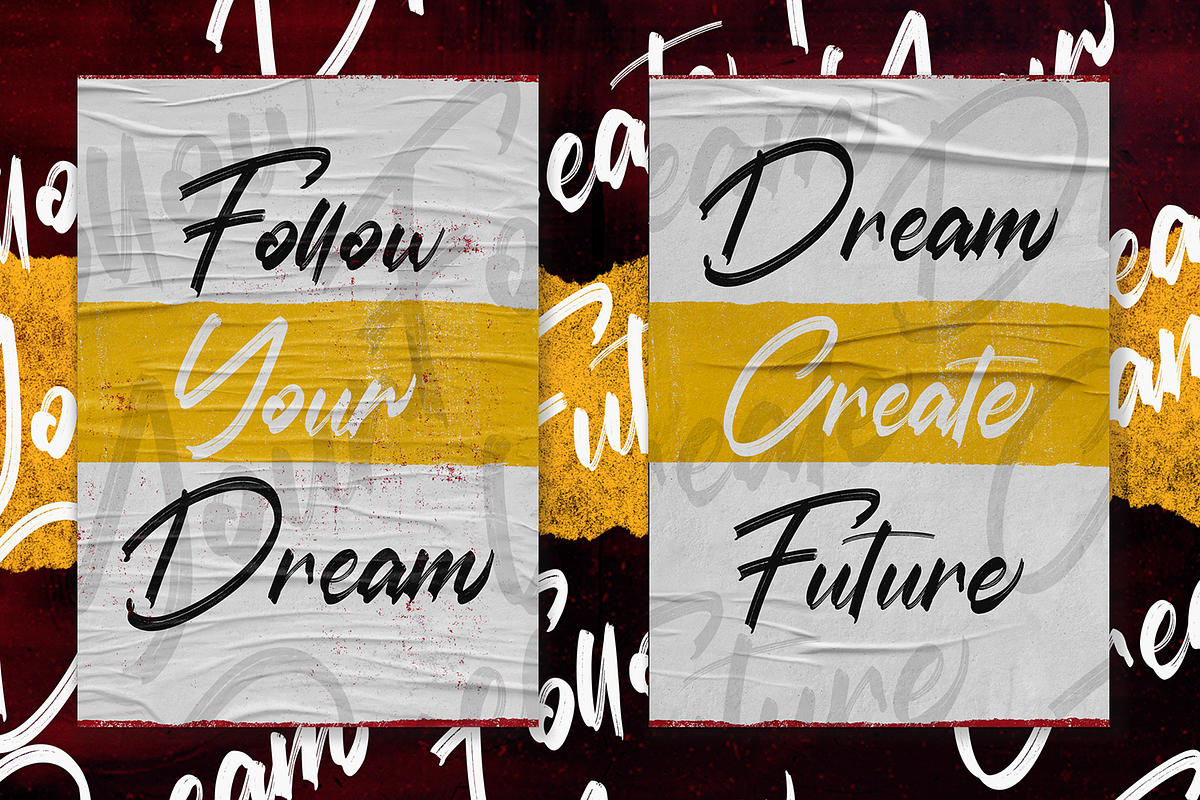 Austhind - Stylish Brush Font, a Script Font by StringLabs (Photo 8 of 13)