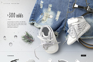 Little Fashion Apparel Mockup Bundle