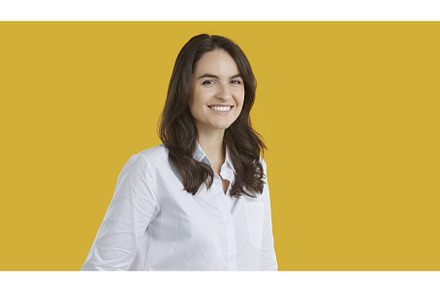 Smiling confident brunette woman in, a Person Photo by StudioRomantic