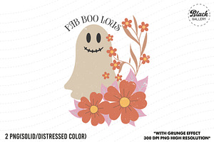 Boho Retro Halloween PNG Bundle