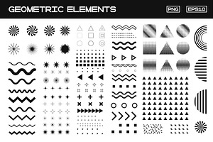 200 Geometric Shapes Vector Design