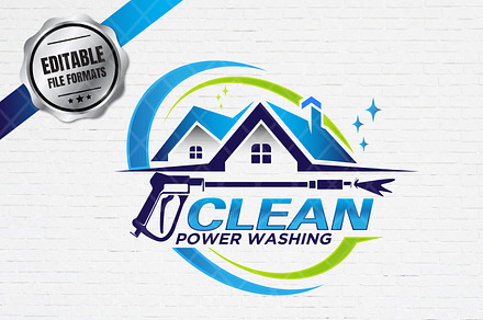 Professional Pressure Washing Logo