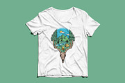 Bones and nature illustration, an Animal Illustration by gunaonedesign (Thumbnail 4 of 5)