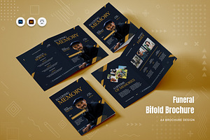 Funeral Bifold Brochure, a Brochure Template by Fannan Studio