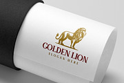Golden Lion Logo, a Branding & Logo Template by Pixes (Thumbnail 3 of 3)