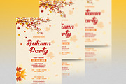 Autumn Party Flyer Template, an Invitation Template by Template Shop (Thumbnail 3 of 3)