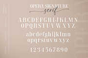 Opera Signature | Font Duo, a Serif Font by Larin Type Co. (Thumbnail 12 of 15)