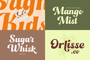 Bold Vintage Script - Hendika, a Script Font by Novitype (Thumbnail 9 of 13)