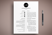 Modern Resume CV Template Teacher, a Resume Template by The Creative Resume (Thumbnail 1 of 8)