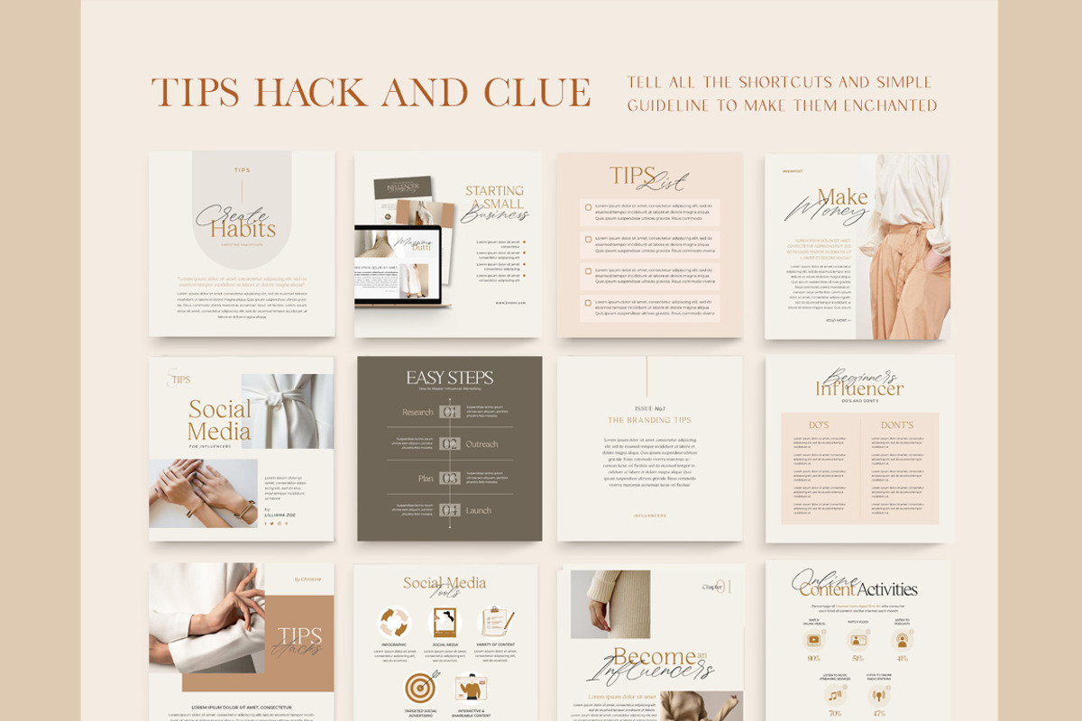 Instagram Coach Engagement CANVA PS, a Social Media Template by Eviory (Photo 24 of 48)