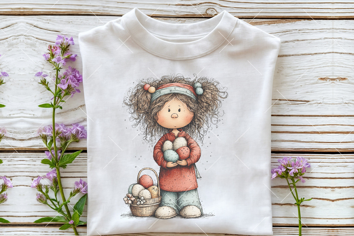 Whimsical Easter Clipart Bundle, an Illustration by OK Design (Photo 5 of 6)