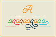 Pinatale Script, a Script Font by Nowpe Studio (Thumbnail 3 of 6)