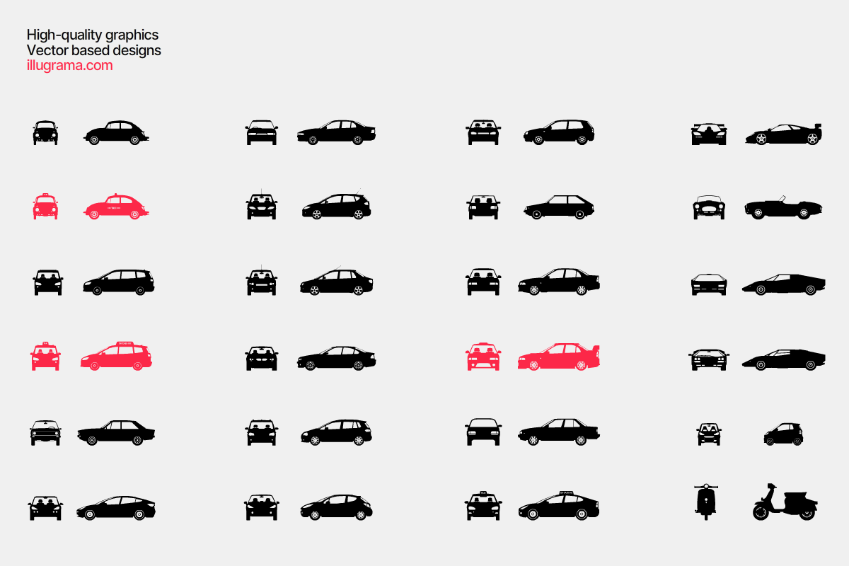 Vehicles - Modern Graphics, an Illustration by illugrama (Photo 5 of 10)