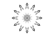 Black White Mandala Illustration Set, a Decorative Illustration by NJ Himel (Thumbnail 36 of 101)