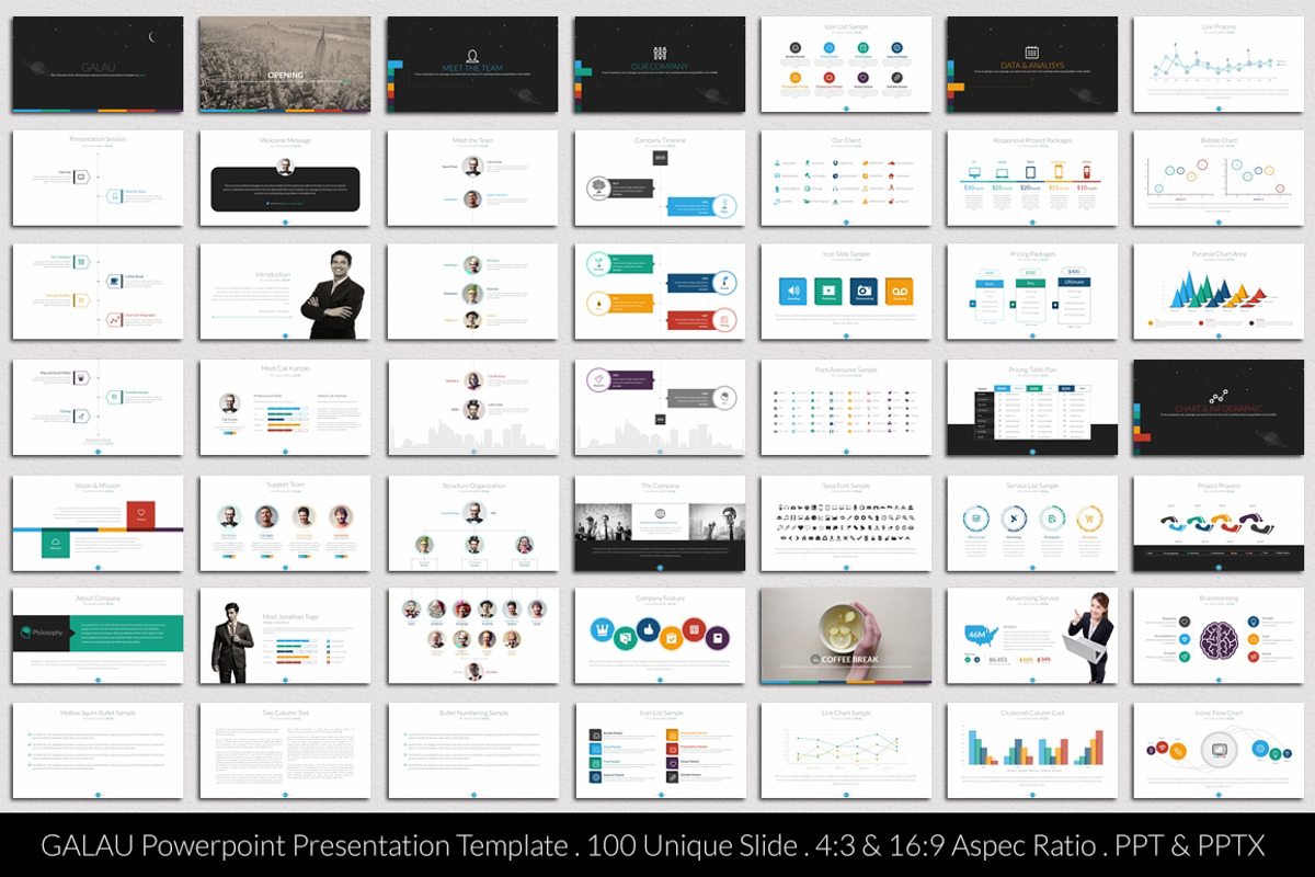 Galau Powerpoint Template, a Presentation Template by Dedijuniadi (Photo 2 of 5)