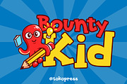 Bounty Kid - Cartoon Font, a Serif Font by TokoPress (Thumbnail 1 of 10)