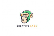 Creative Labs Monkey, a Branding & Logo Template by Logocreative (Thumbnail 2 of 2)