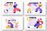 10 Financial Crisis Illustration, a Finance Illustration by denayunebgt (Thumbnail 3 of 4)